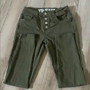 V.I.P Jeans Anklet — Olive